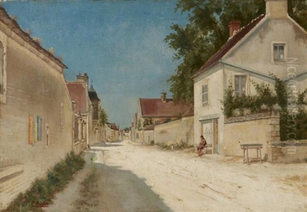 Paysage De St. Cenery Le Geret Oil Painting by Paul (Jean Marie) Sain