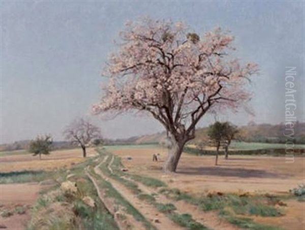 Le Printemps Oil Painting by Paul (Jean Marie) Sain