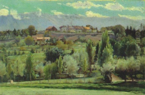 Landschaftsmotiv Oil Painting by Paul (Jean Marie) Sain