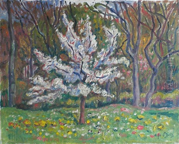 Arbre En Fleurs by Henri Lienard De Saint-Delis