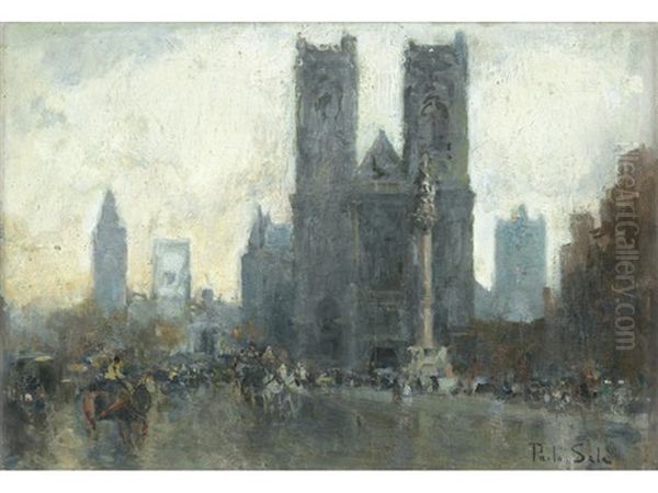 Westminster Abbey Oil Painting by Paolo Sala