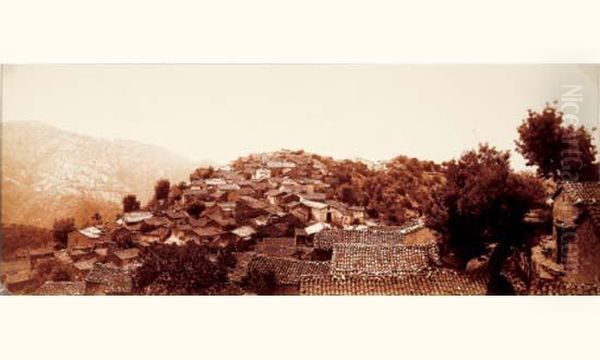 Panoramas D'algerie, Vers 1920 Oil Painting by Alexandre Bougault