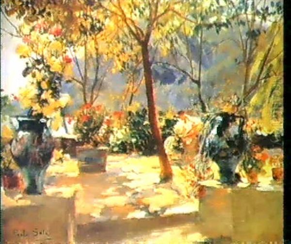 Villa Di Mergozzo Oil Painting by Paolo Sala