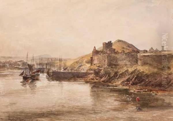 Isle Of Man Oil Painting by Samuel Bough