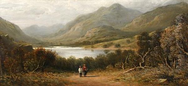 Loch Ness Oil Painting by Samuel Bough