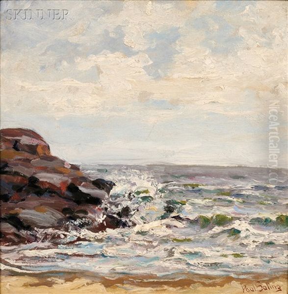 Seascape Oil Painting by Paul E. Saling