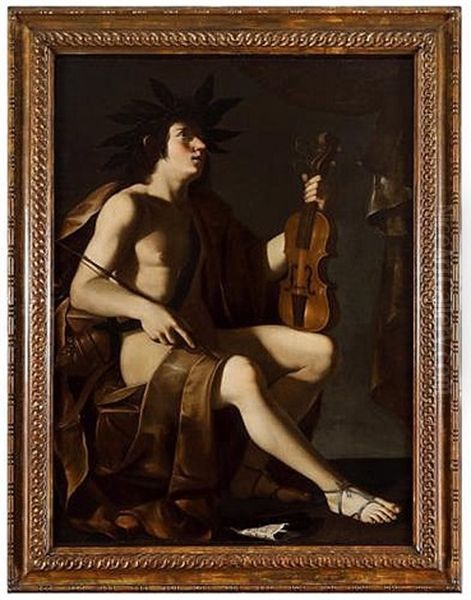 Apollo Or The Allegory Of Music Oil Painting by Tommaso Salini