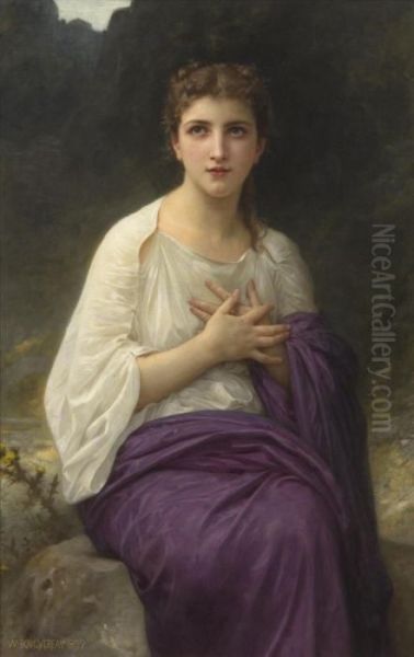 Psyche (l'extase) Oil Painting by William-Adolphe Bouguereau