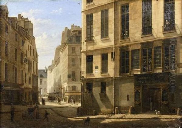 Le Magasin D'orfevrerie Oil Painting by Etienne Bouhot