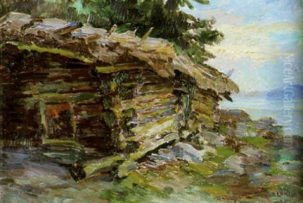 Strandboden Oil Painting by Santeri Salokivi