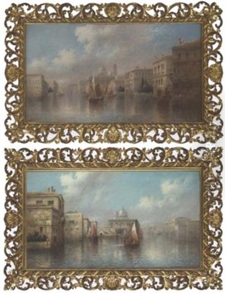 A Venetian Cappriccio Oil Painting by James Salt