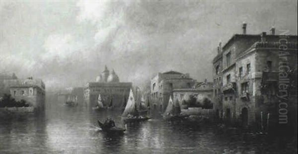 Venetian Capriccio Oil Painting by James Salt