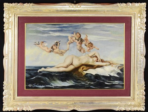 Venus Being Born (after A. Cabanel) by Arcangelo Salvarani