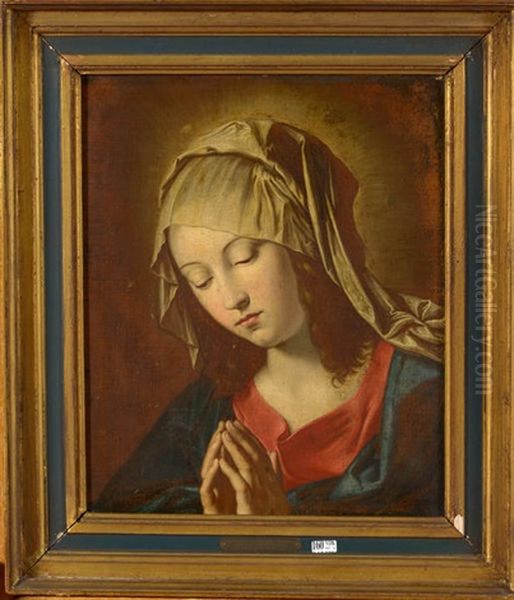 Vierge En Priere Oil Painting by Giovanni Battista Salvi (Il Sassoferrato)