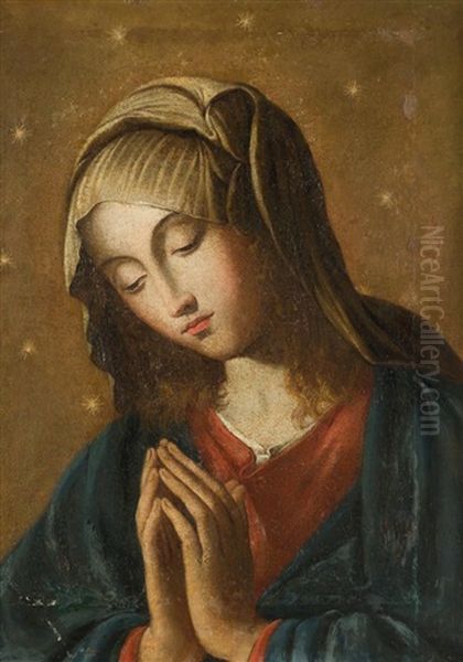 Virgen De La Oracion Oil Painting by Giovanni Battista Salvi (Il Sassoferrato)