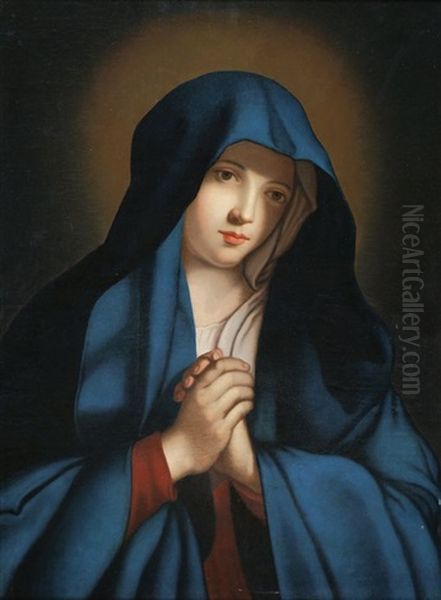 Maria Im Gebet Oil Painting by Giovanni Battista Salvi (Il Sassoferrato)