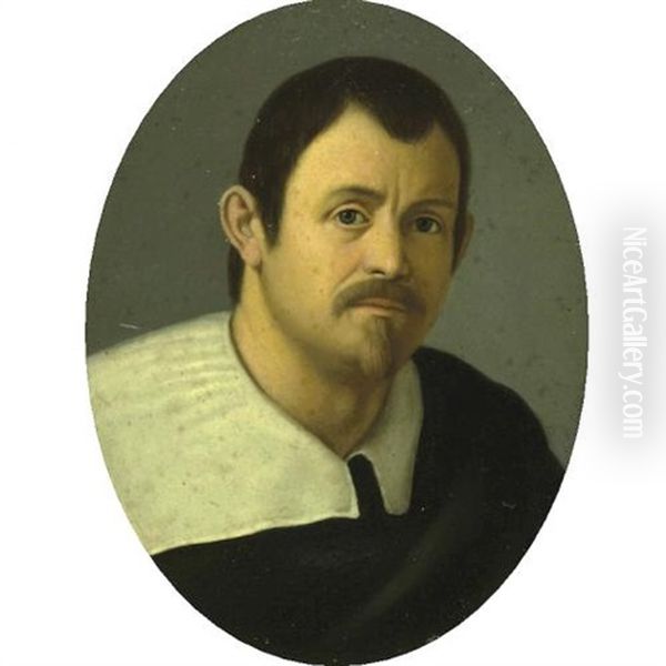 Self-portrait Oil Painting by Giovanni Battista Salvi (Il Sassoferrato)