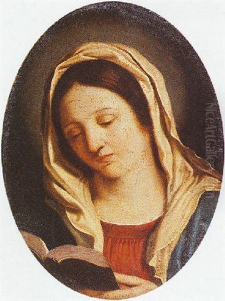 The Virgin Mary Reading by Giovanni Battista Salvi (Il Sassoferrato)