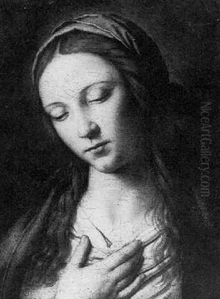 Mary Magdalene Oil Painting by Giovanni Battista Salvi (Il Sassoferrato)