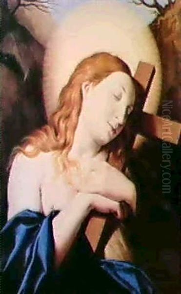 La Maddalena Oil Painting by Giovanni Battista Salvi (Il Sassoferrato)