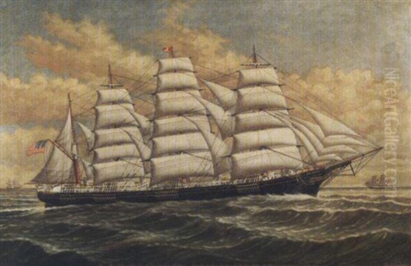 Portrait Of The Clipper Ship 