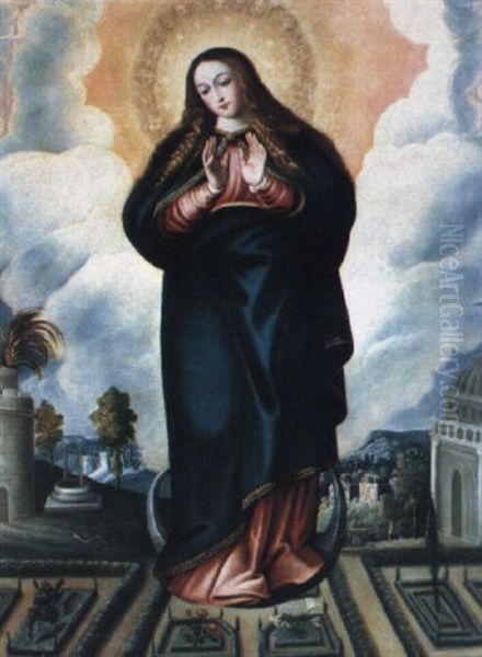 Inmaculada Oil Painting by Juan (Fray) Sanchez y Cotan