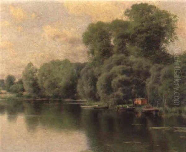 Bords De L'oise Oil Painting by Emilio Sanchez-Perrier