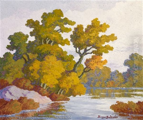 Autumn Glory Oil Painting by Birger Sandzen