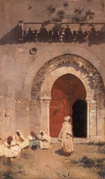 Marrakech Oil Painting by Rubens Santoro