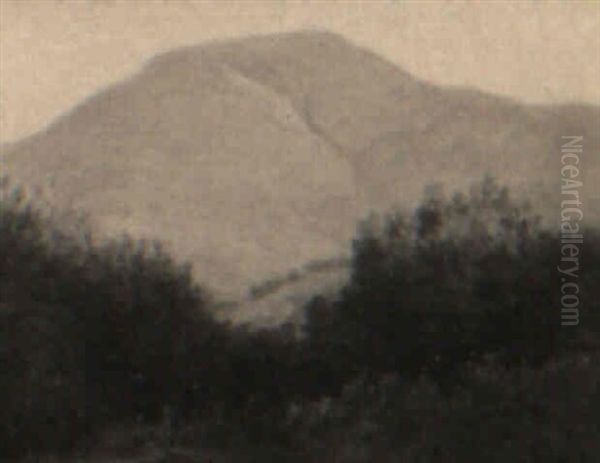 Mt. Lafayette Oil Painting by Daniel Santry