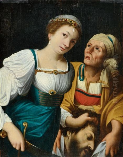 Judith Mit Dem Haupt Des Holofernes Oil Painting by Carlo Saraceni