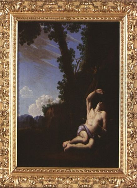 Saint Sebastien Oil Painting by Carlo Saraceni