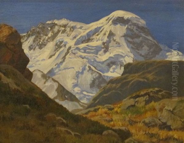 Le Breithorn, Zermatt by Regnault Sarasin