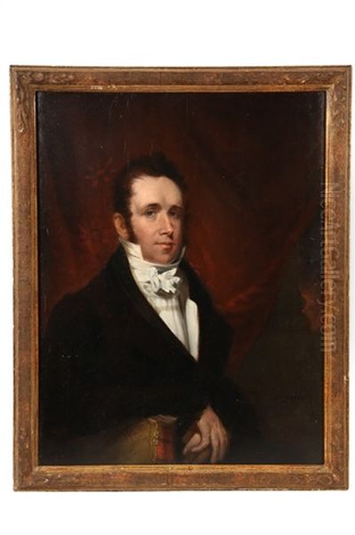 Portrait Of Major Ignatius Sargent Of Boston Oil Painting by Henry Sargent