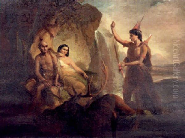 Return Of The Hunter Oil Painting by Henry Sargent