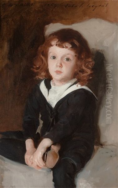 Portrait Of Nathaniel Amory Oil Painting by John Singer Sargent