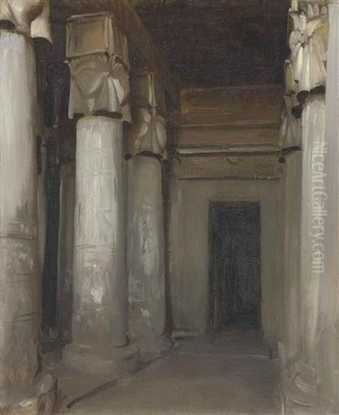 The Temple Of Denderah by John Singer Sargent