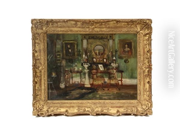 The Artist's Drawing Room Oil Painting by John Singer Sargent