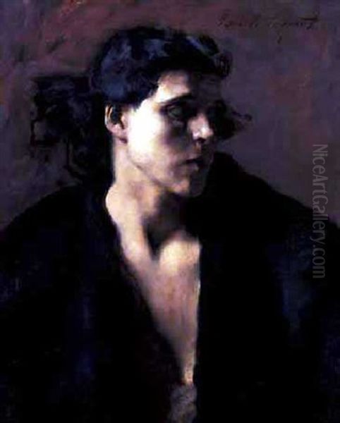 A Spanish Woman (gigia) Oil Painting by John Singer Sargent