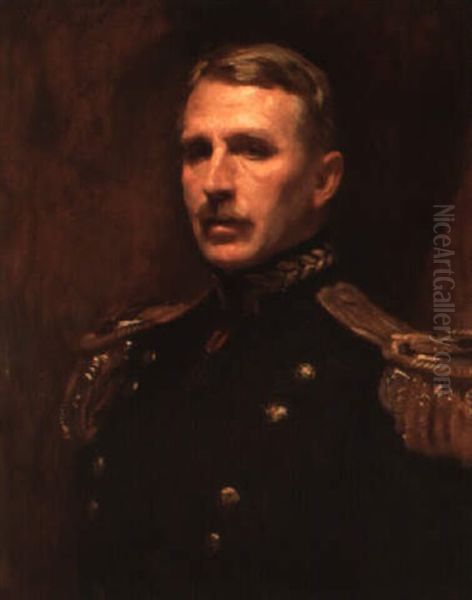 Portrait Of Major General Leonard Wood Oil Painting by John Singer Sargent