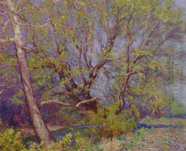 Spring Landscape Oil Painting by Paul Turner Sargent