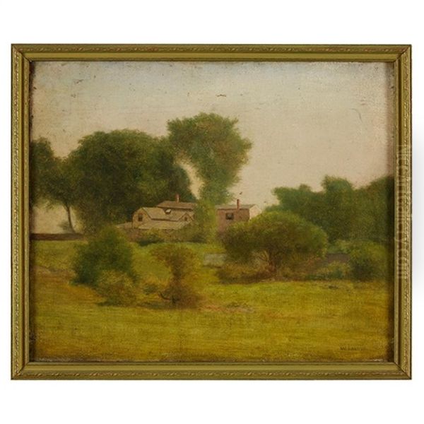 At East Gloucester Oil Painting by William Sartain