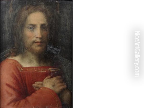 Christ In Prayer Oil Painting by Andrea Del Sarto