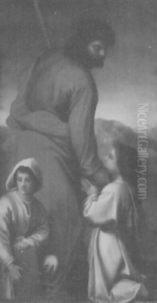 The Apostle St. James Oil Painting by Andrea Del Sarto