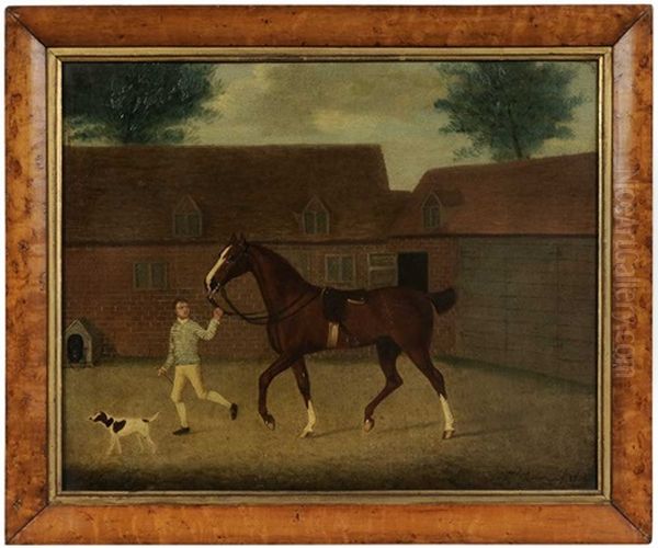 The Hack Oil Painting by Francis Sartorius the Elder