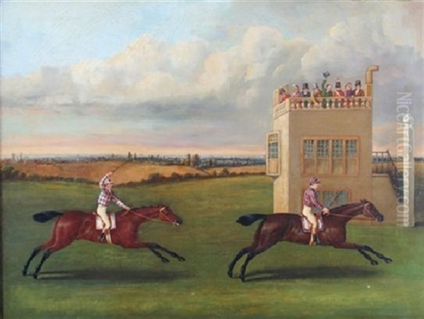 Lord Darlington's Champion Beating Mr. Heathcote's Warter by Francis Sartorius the Elder