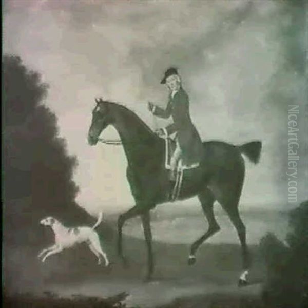 A Gentleman Out Hunting Oil Painting by Francis Sartorius the Elder