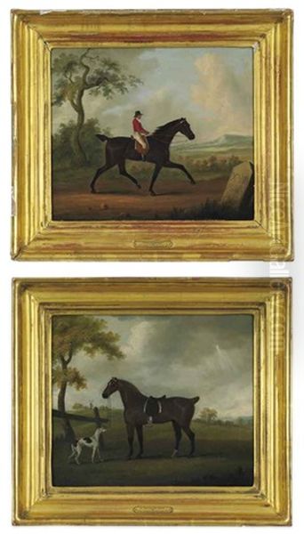 Phenomenon (+ A Favorite Hack; 2 Works) Oil Painting by John Francis Sartorius