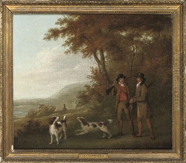 A Day's Shoot Oil Painting by John Francis Sartorius