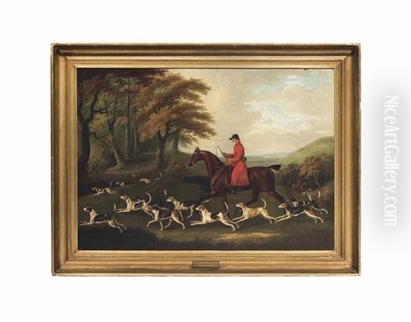 Jack Cole And The Surrey Hounds Going To Cover by John Nost Sartorius